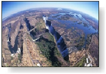 Victoria Falls aerial view - zidsl002